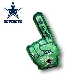 Dallas Cowboys #1 Fan Toy for Dogs: Holiday Edition